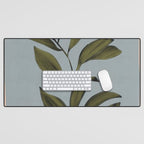 Abstract Art /Minimal Plant 77 Desk Mat Gallery Image 1