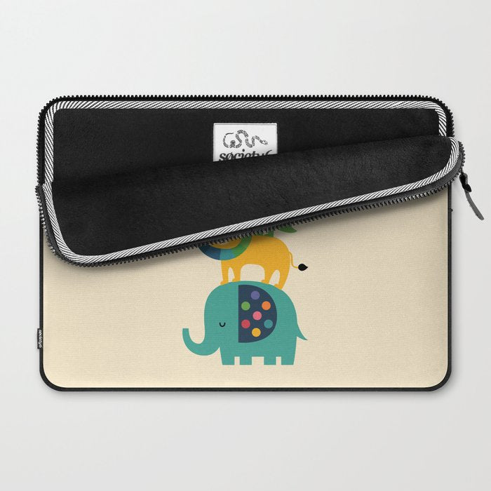 Rainbow Safari Laptop Sleeve Gallery Image 2