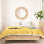 Shinkansen Bullet Train Evolution - Yellow Duvet Cover Gallery Image 3