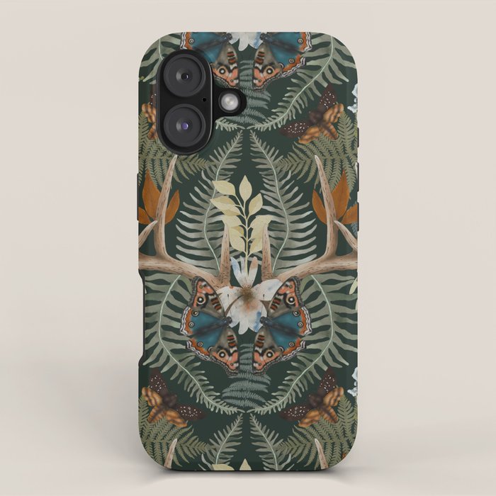 Whimsical Deer Antlers iPhone Case Gallery Image 1