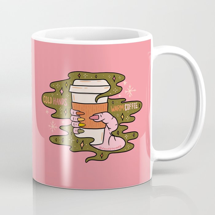 Cold Hands Warm Coffee  Coffee Mug Gallery Image 1