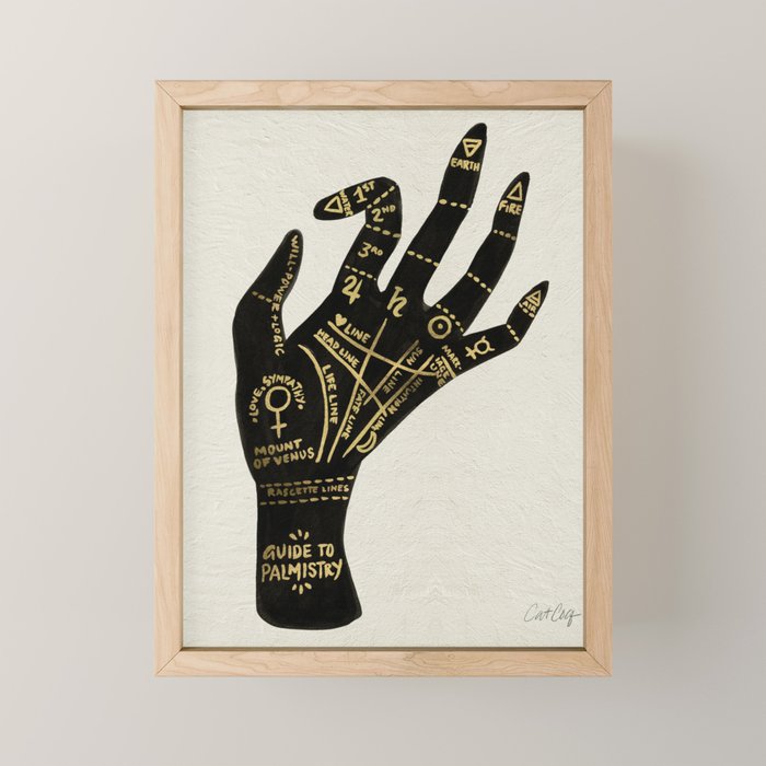 Palmistry Mini Art Print Gallery Image 1