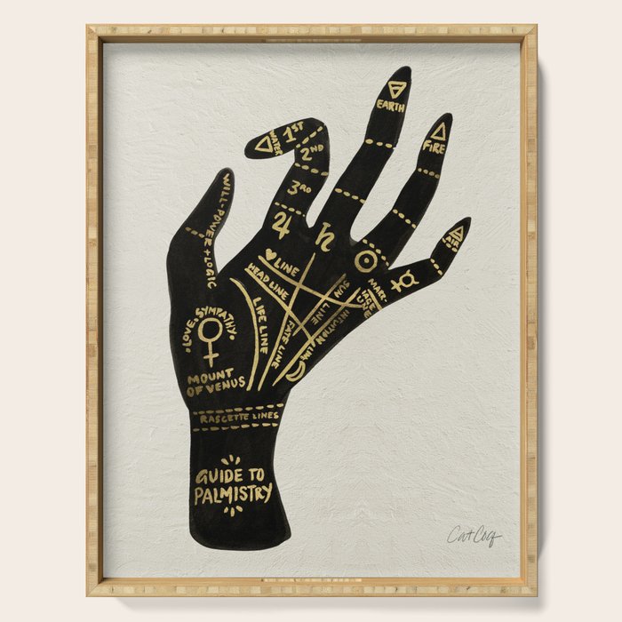 Palmistry Serving Tray Gallery Image 1