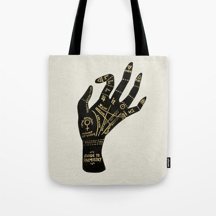 Palmistry Tote Bag Gallery Image 1