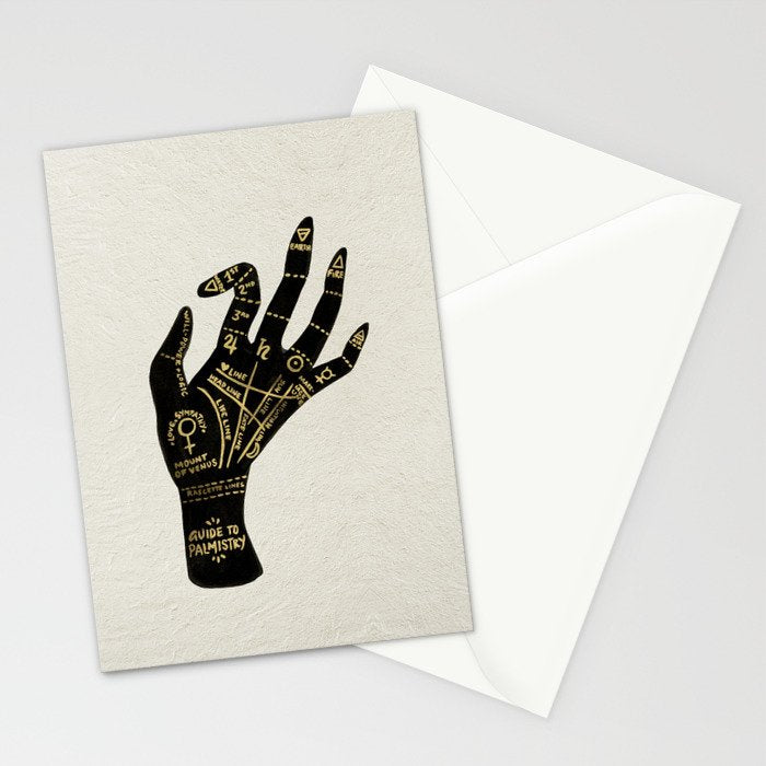 Palmistry Stationery Card Gallery Image 2