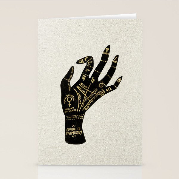 Palmistry Stationery Card Gallery Image 2