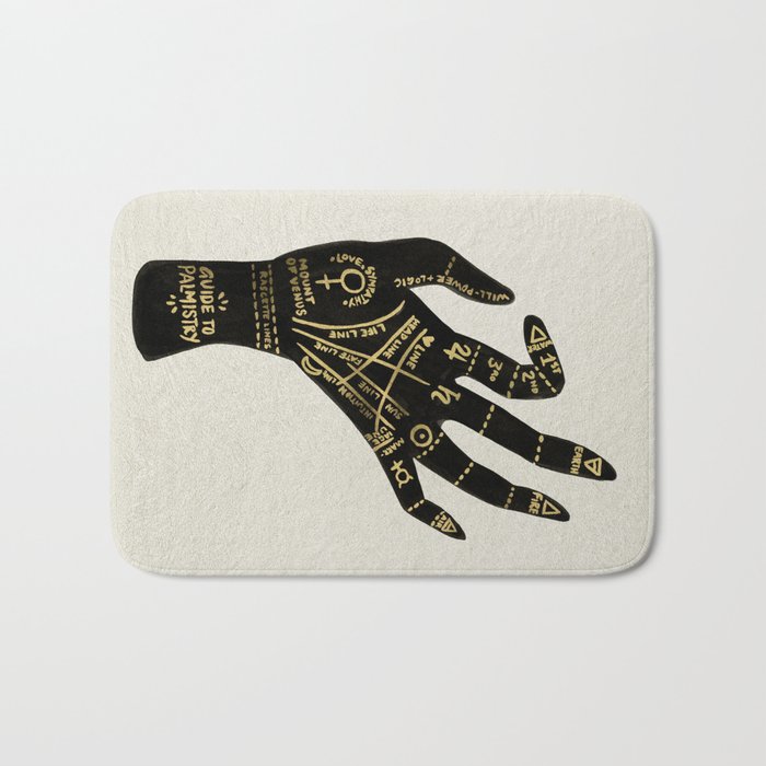 Palmistry Bath Mat Gallery Image 1
