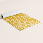Radiance of the Yellow Zellige Yoga Mat Gallery Image 2