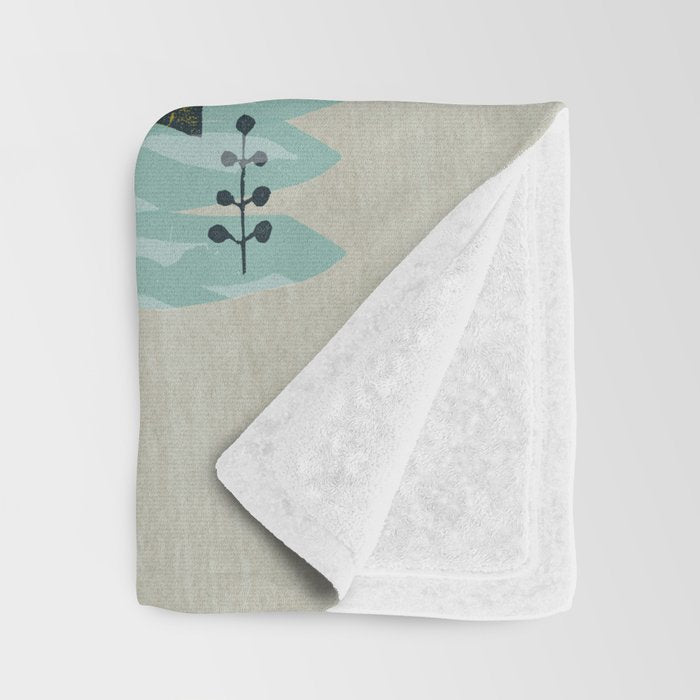 Flamingos by Andrea Lauren  Throw Blanket Gallery Image 3