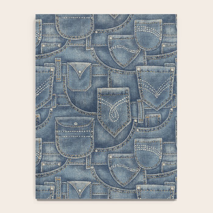 Jean Pockets - medium denim blue Notebook Gallery Image 4