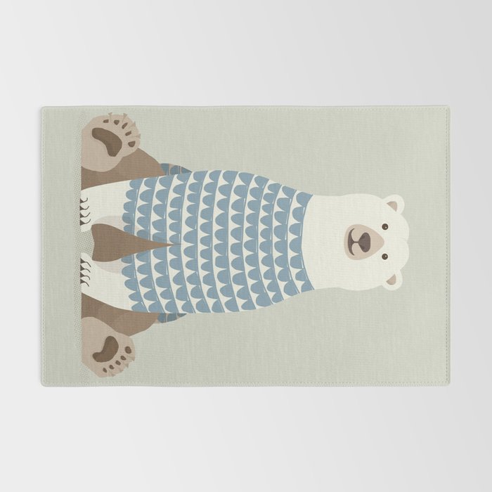 Whimsical Polar Bear Rug Gallery Image 2
