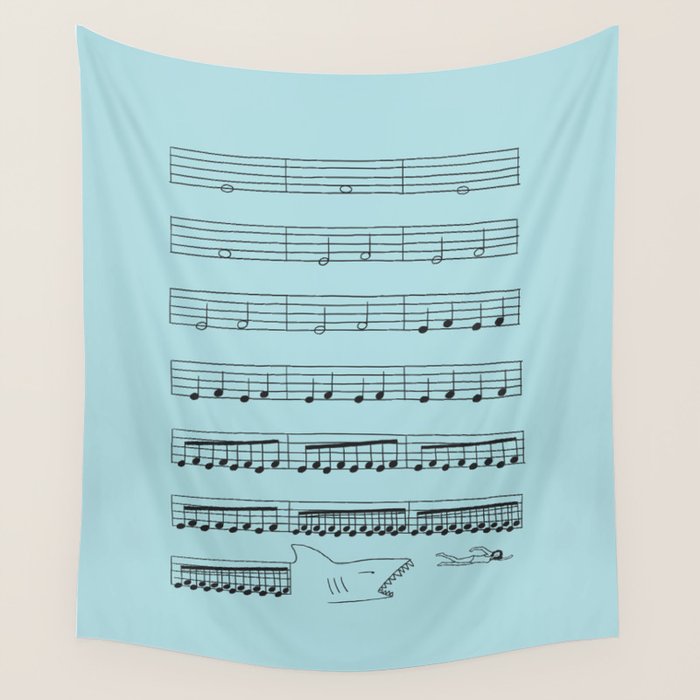 Jaws Wall Tapestry Gallery Image 1