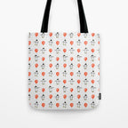 Penguin Balloons Pattern Tote Bag Gallery Image 1