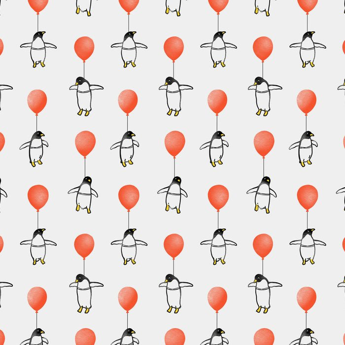 Penguin Balloons Pattern Coffee Mug Gallery Image 2