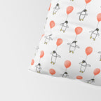 Penguin Balloons Pattern Pillow Sham Gallery Image 4