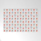 Penguin Balloons Pattern Welcome Mat Gallery Image 1