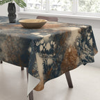 Earth watercolor splashes Tablecloth Gallery Image 3