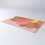 Full Bloom Girl Power Portrait Rug Gallery Image 3