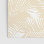 Modern tropical elegant ivory palm tree pattern Poster Gallery Image 3