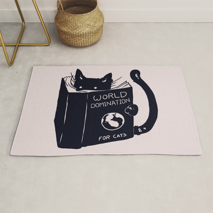 World Domination For Cats Rug Gallery Image 1