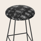 Black Cocktail Recipes Guide Stool Gallery Image 2