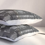 Black Cocktail Recipes Guide Pillow Sham Gallery Image 3