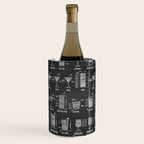 Black Cocktail Recipes Guide Wine Chiller Gallery Image 1