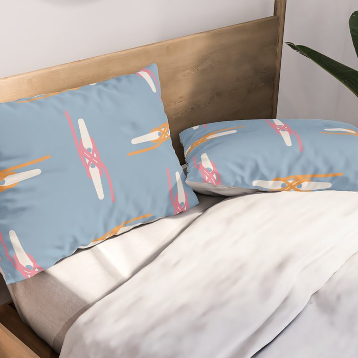 Boating Knot Pattern Pillow Sham Gallery Image 2