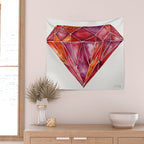 Million-Carat Ruby Wall Tapestry Gallery Image 2