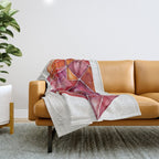 Million-Carat Ruby Throw Blanket Gallery Image 1