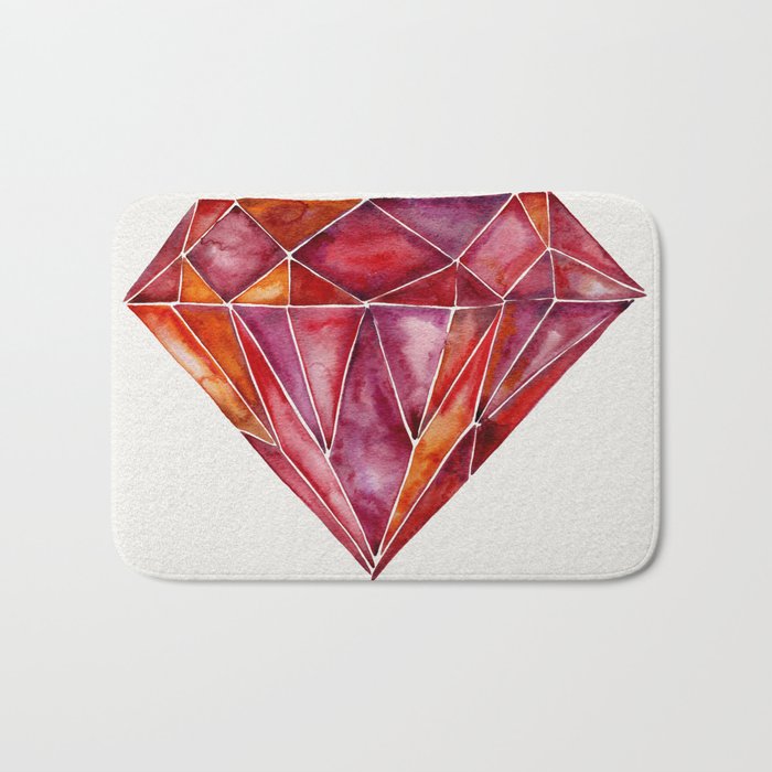 Million-Carat Ruby Bath Mat Gallery Image 1