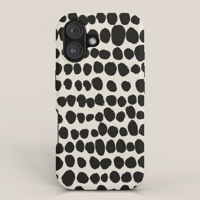Irregular Polka Dot Pattern #1 iPhone Case Gallery Image 1