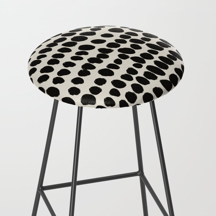 Irregular Polka Dot Pattern #1 Stool Gallery Image 2