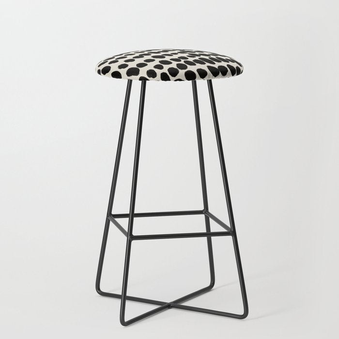 Irregular Polka Dot Pattern #1 Stool Gallery Image 1