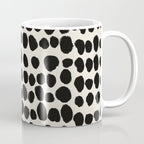 Irregular Polka Dot Pattern #1 Coffee Mug Gallery Image 1