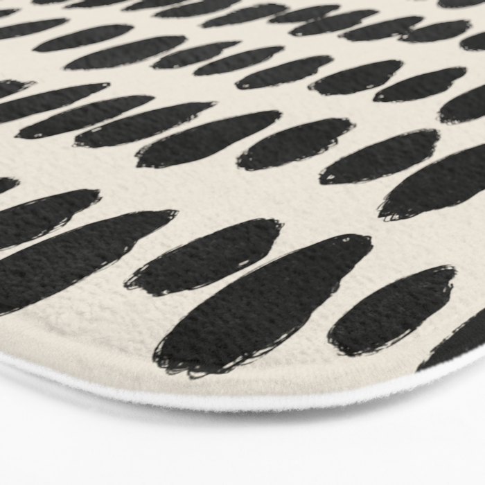 Irregular Polka Dot Pattern #1 Bath Mat Gallery Image 3
