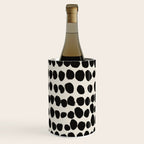 Irregular Polka Dot Pattern #1 Wine Chiller Gallery Image 1