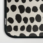 Irregular Polka Dot Pattern #1 Laptop Sleeve Gallery Image 3