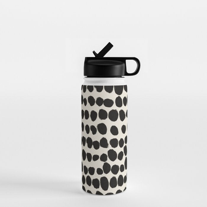 Irregular Polka Dot Pattern #1 Water Bottle Gallery Image 1