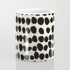 Irregular Polka Dot Pattern #1 Coffee Mug Gallery Image 4