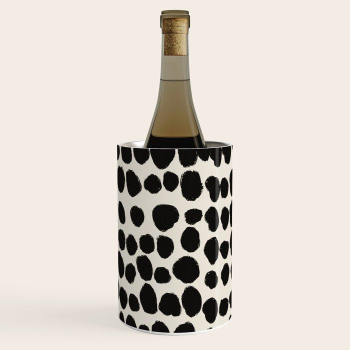 Irregular Polka Dot Pattern #1 Wine Chiller Gallery Image 3