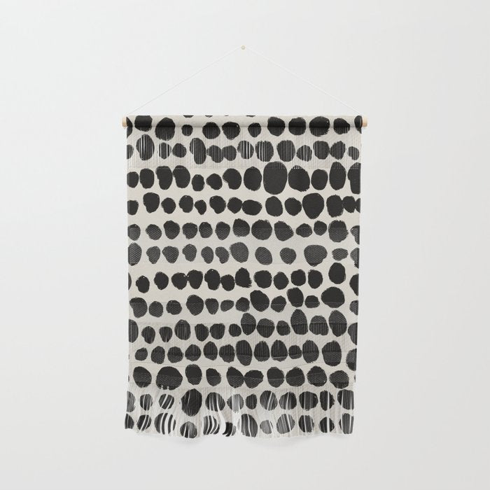 Irregular Polka Dot Pattern #1 Wall Hanging Gallery Image 1