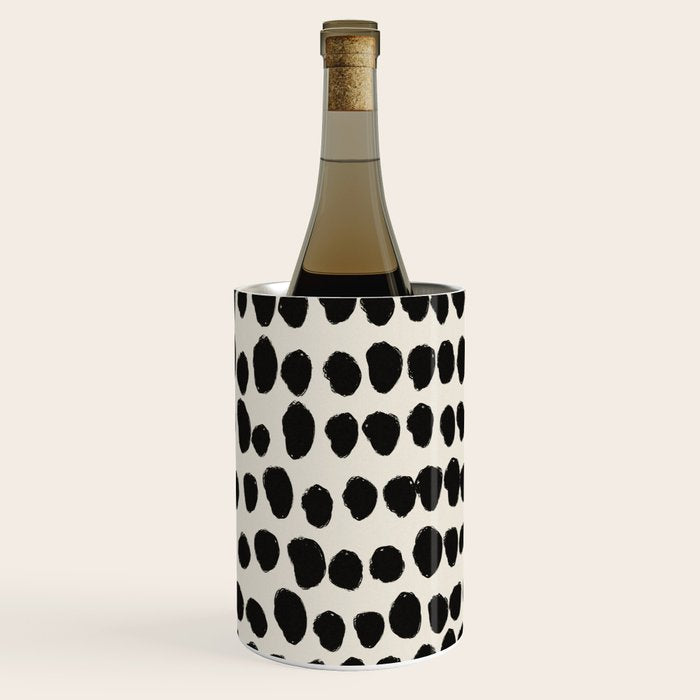 Irregular Polka Dot Pattern #1 Wine Chiller Gallery Image 2