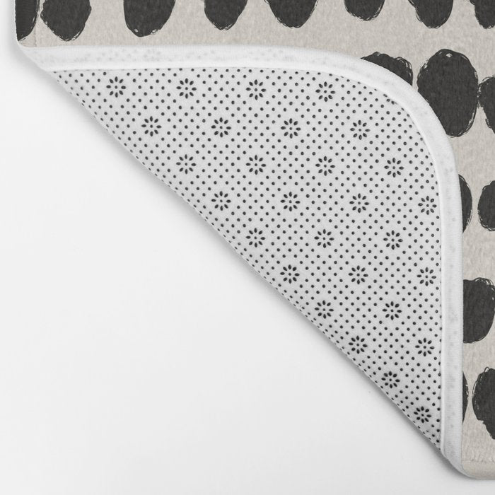 Irregular Polka Dot Pattern #1 Bath Mat Gallery Image 2