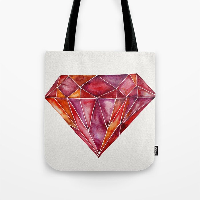 Million-Carat Ruby Tote Bag Gallery Image 1