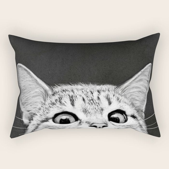You asleep yet? Rectangular Pillow Gallery Image 1