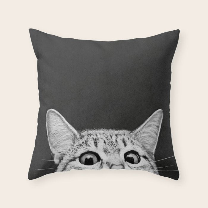 You asleep yet? Throw Pillow Gallery Image 6