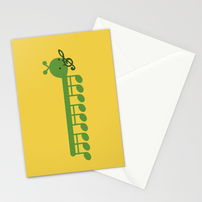 Caterpillar Song Stationery Card Gallery Image 2