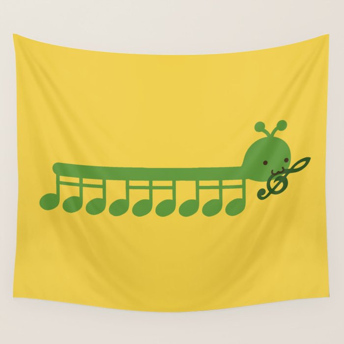 Caterpillar Song Wall Tapestry Gallery Image 4