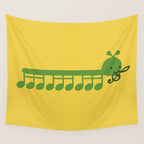 Caterpillar Song Wall Tapestry Gallery Image 4